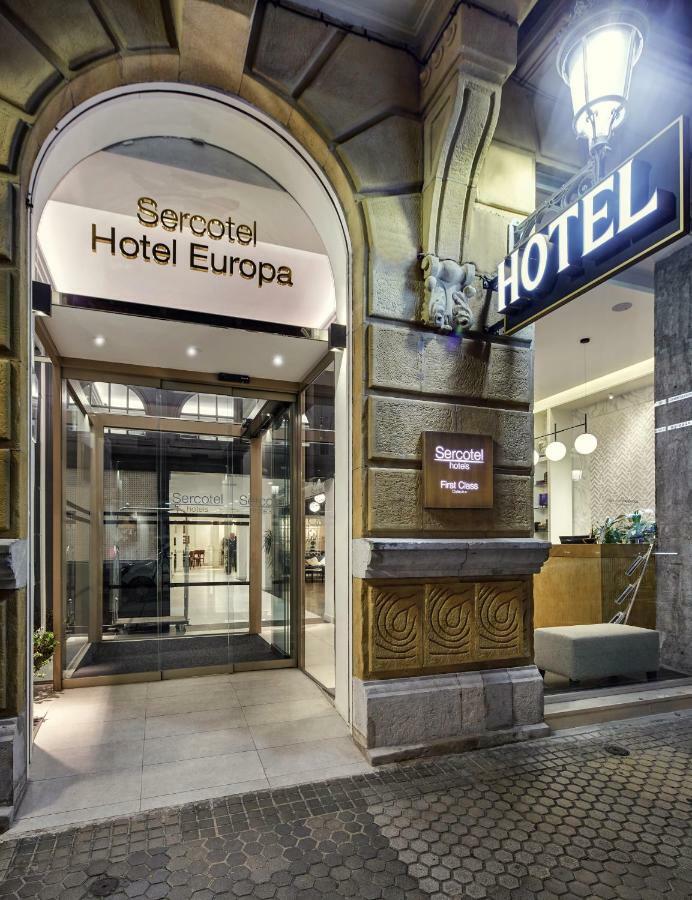 Sercotel Apartamentos Europa 圣塞瓦斯蒂安 外观 照片