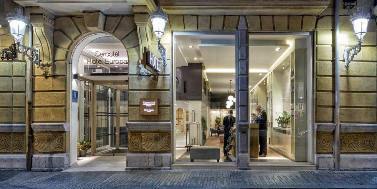 Sercotel Apartamentos Europa 圣塞瓦斯蒂安 外观 照片
